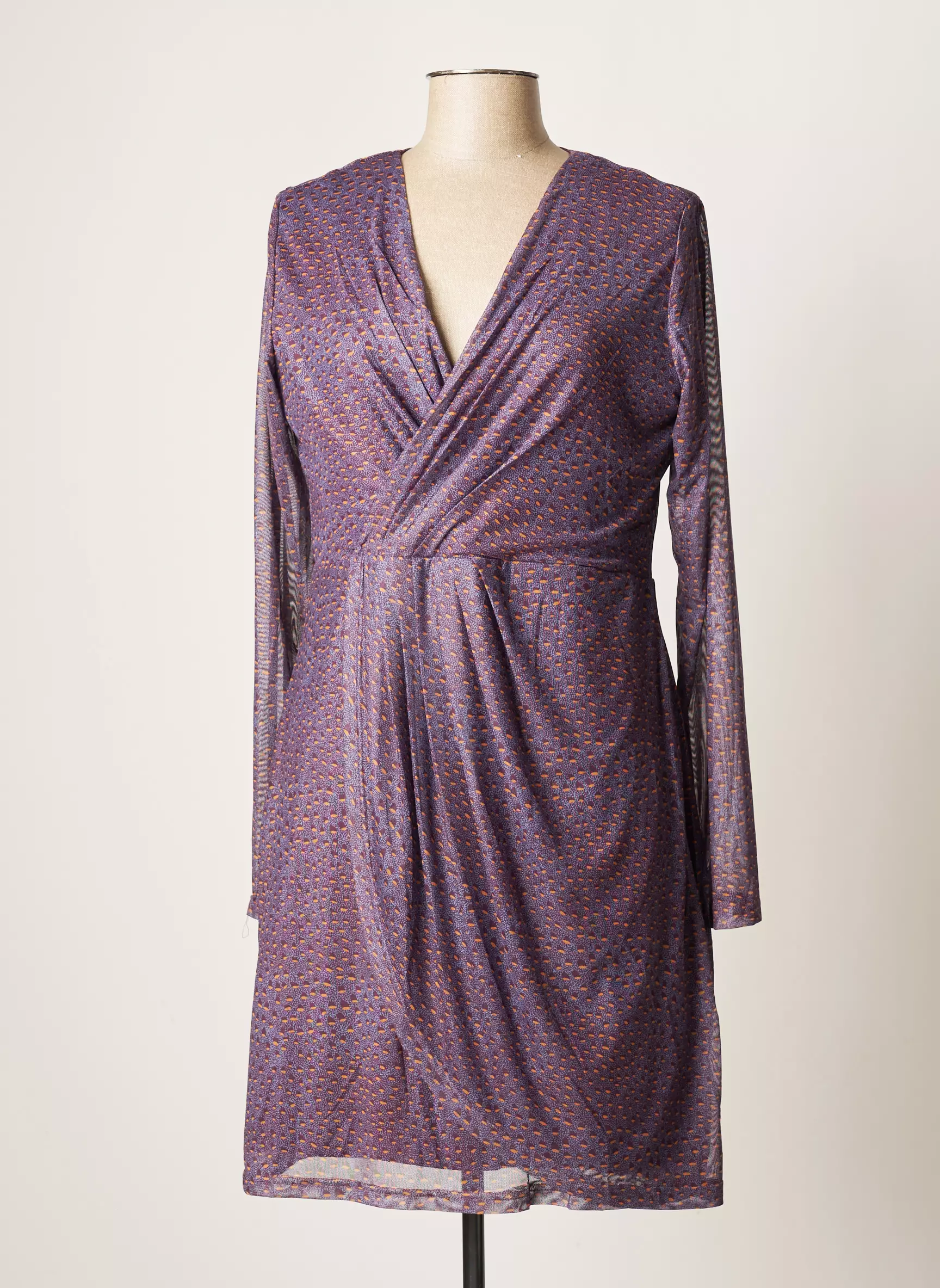 Smash Wear Robes Mi Longues Femme couleur violet