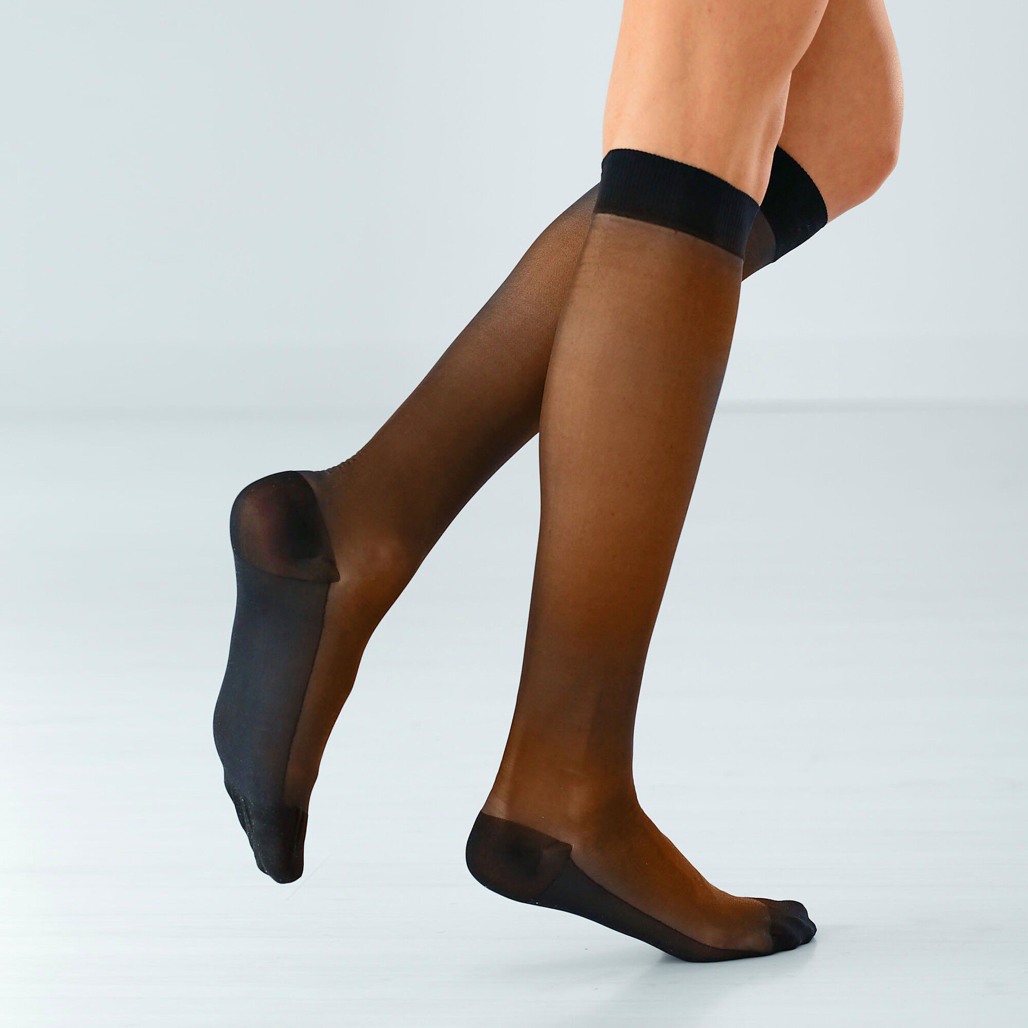 Mi-bas anti fatigue 70 deniers