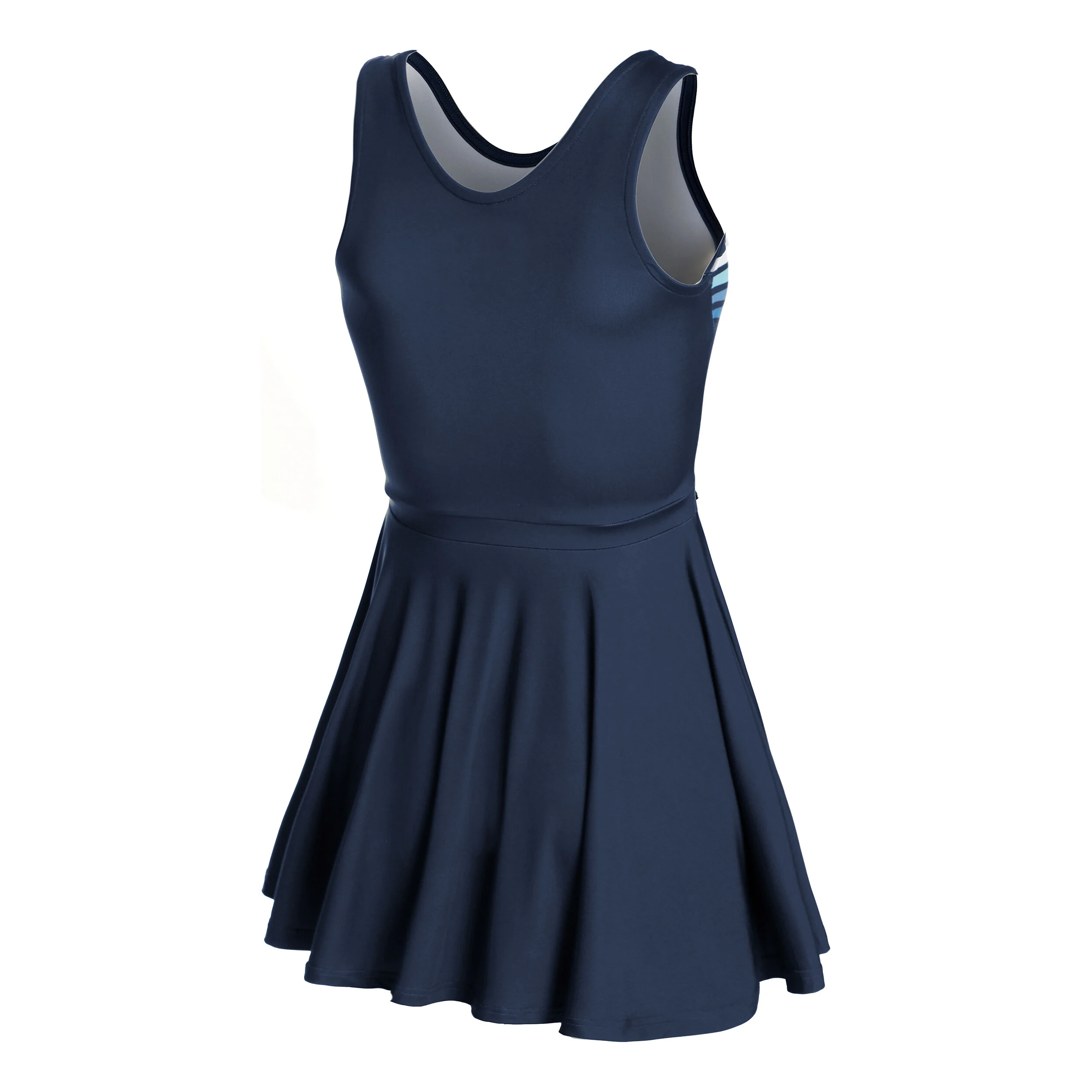 2in1 Kleid Special Edition Damen - Dunkelblau, Mehrfarbig