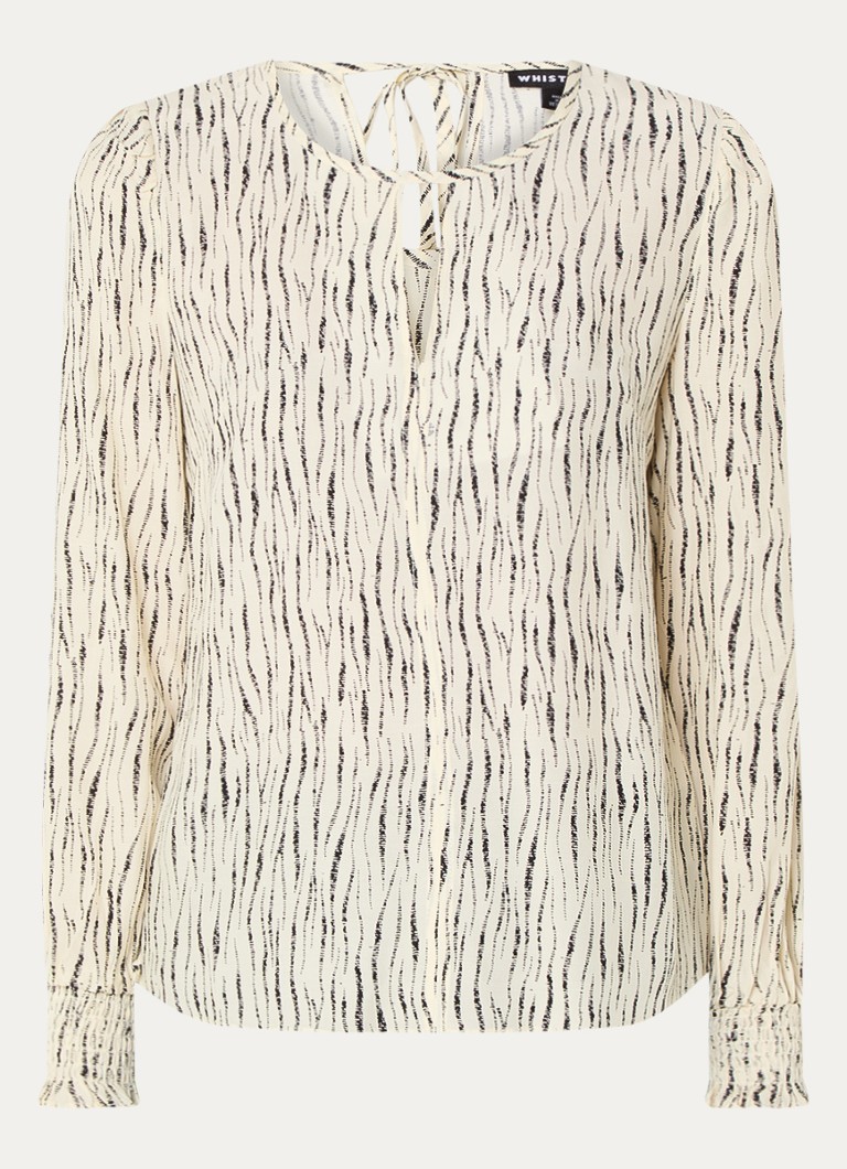 Τουνίκ με στάμπα Whistles Shibori