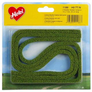 Flexible Hecken hellgrün 50 cm x 14 x 7 mm (3 Stk.)