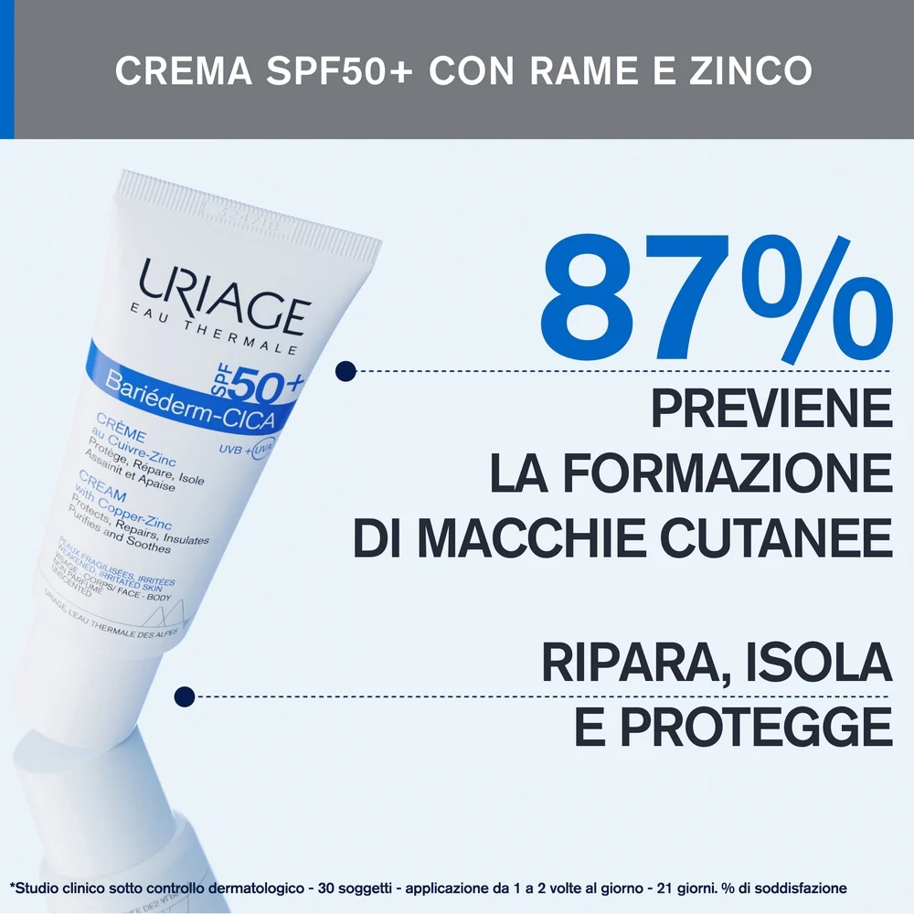 BARIÉDERM-CICA Creme LSF 50+ - Beruhigende Tagescreme, Schutzpflege