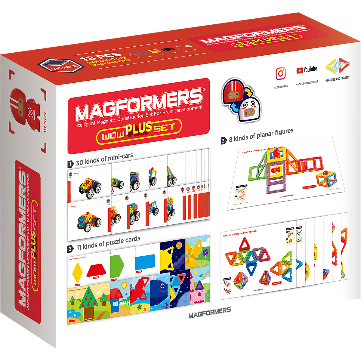 Magformers Wow Plus Set