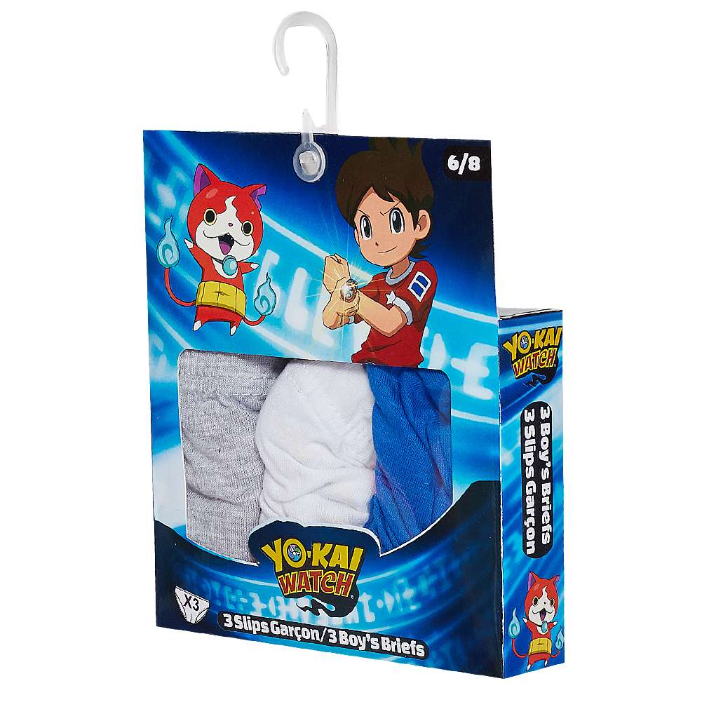 Yo-kai Watch Jungen Slip 3er-Pack ER3093