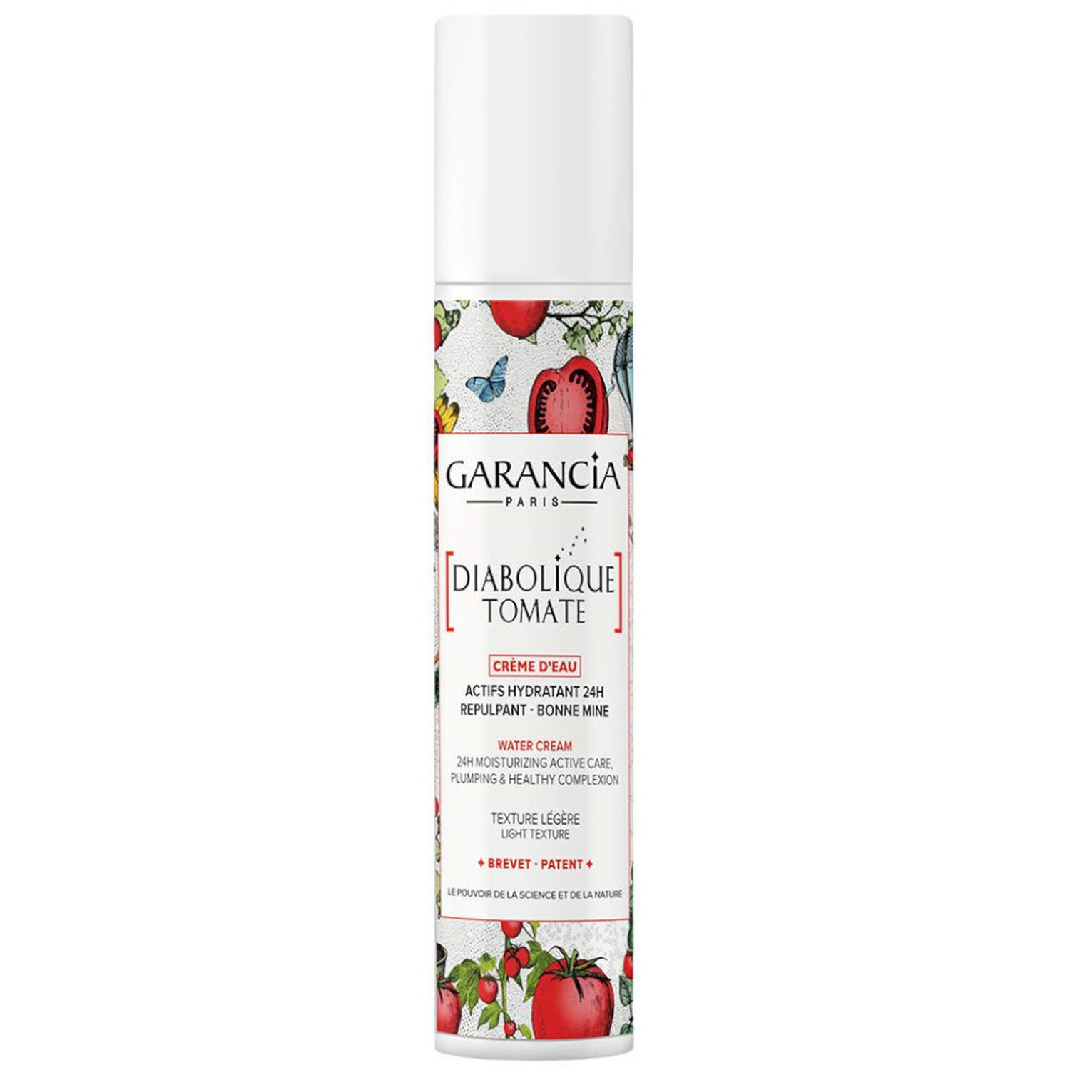 Garancia Diabolique Tomate Actifs Hydratant 24h Repulpant et Bonne Mine