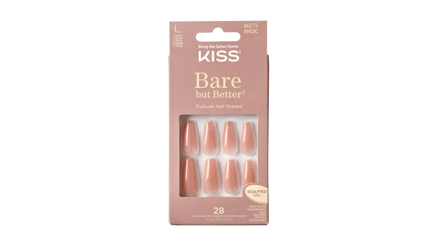 KISS Bare-But-Better Nails - Nude Glow