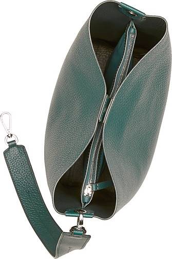 Marc O'Polo Hobo-Bag aus fein genarbtem Rindleder