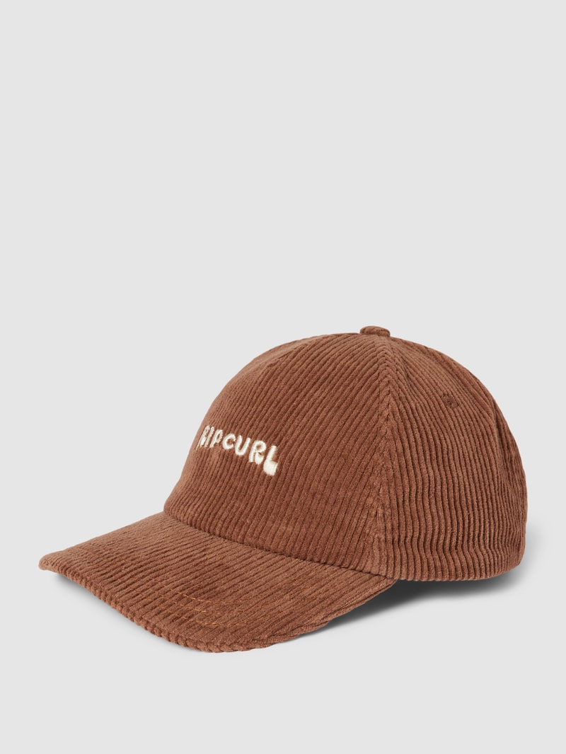 Cap aus Cord Modell 'Cord Surf' in hellbraun
