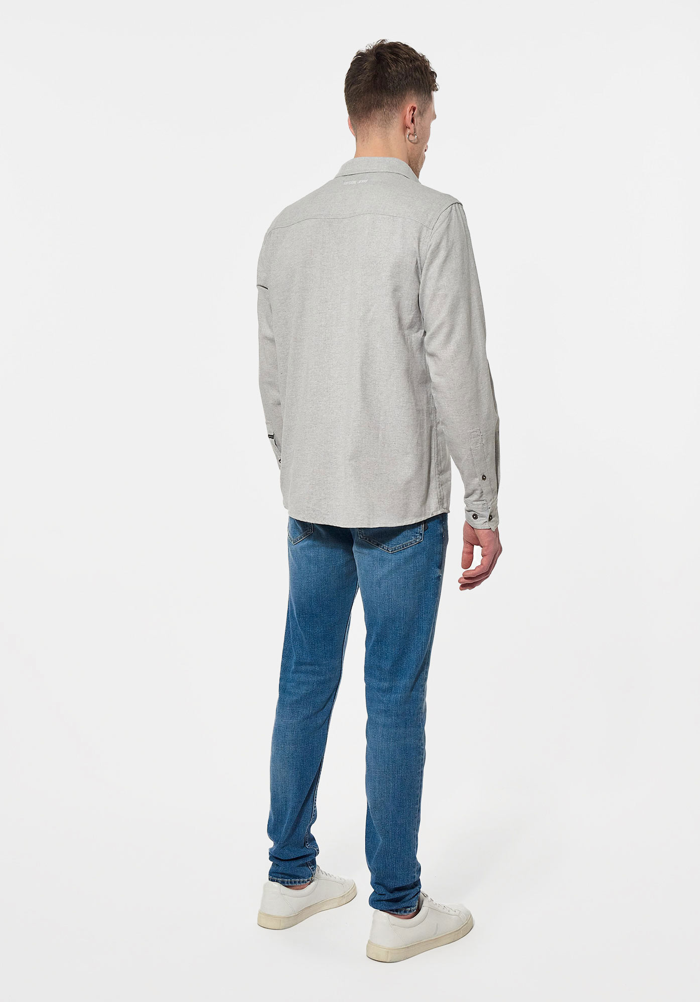 NEMO   Chemise grise Homme