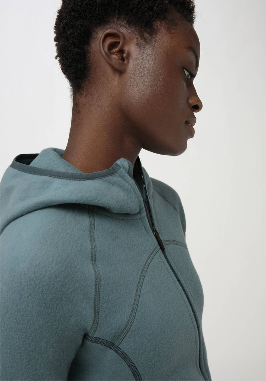 Softfleece-Jacke aus reiner Bio-Baumwolle