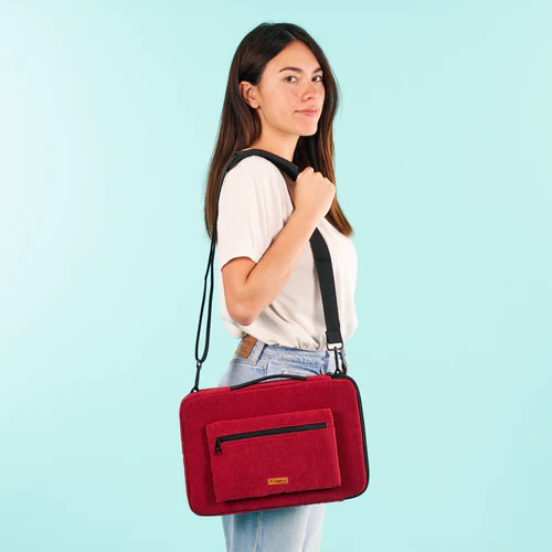 Potsdamer Platz 13/14 inch red laptop sleeve