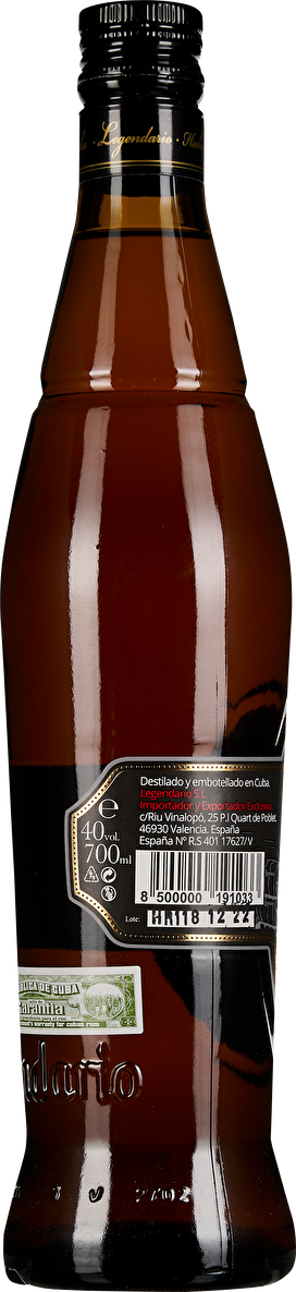 Legendario Rum Anejo 9 YO 0,7 Liter in Tube
