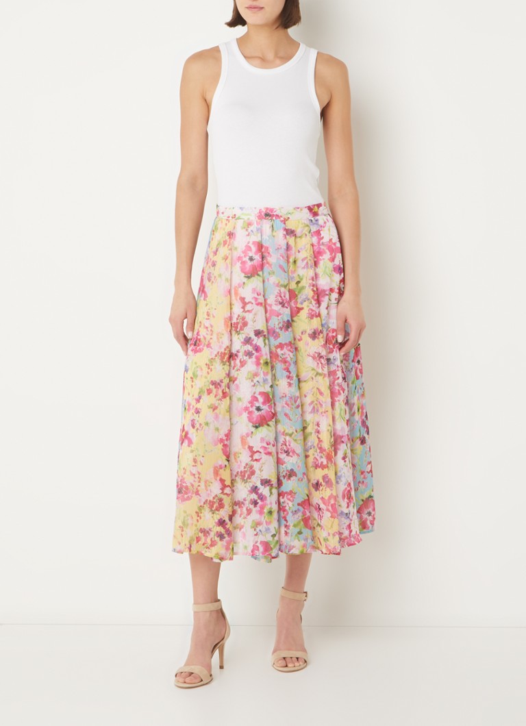 Jupe midi Phase Eight Vivanne à imprimé floral