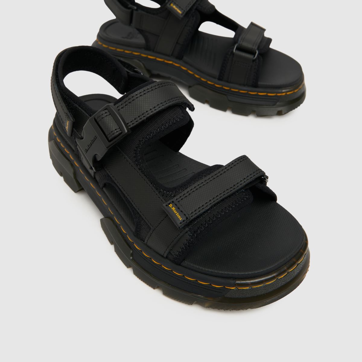 Dr. Martens Forster szandálok fekete színben