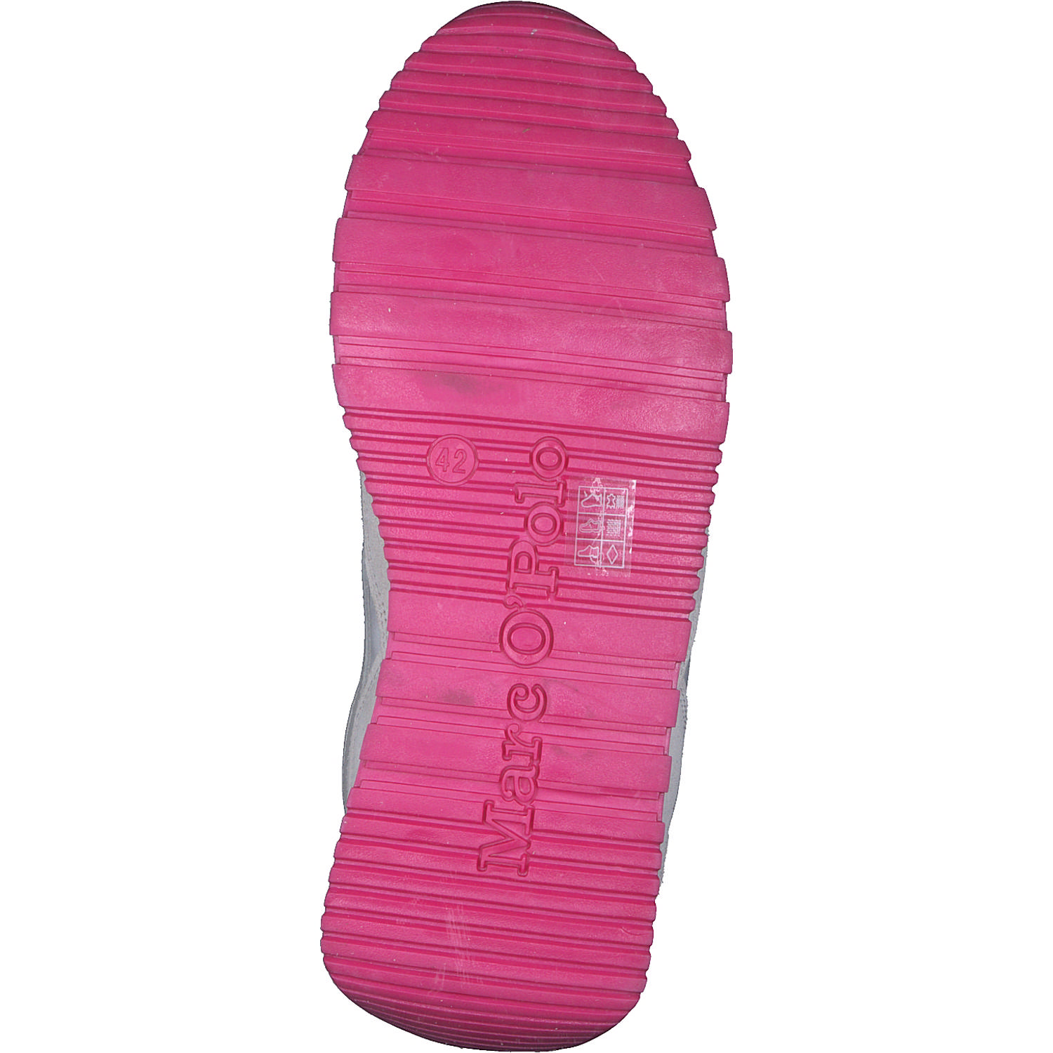 MarcO`Polo 30216863, Schnürschuhe, Damen, white/pink