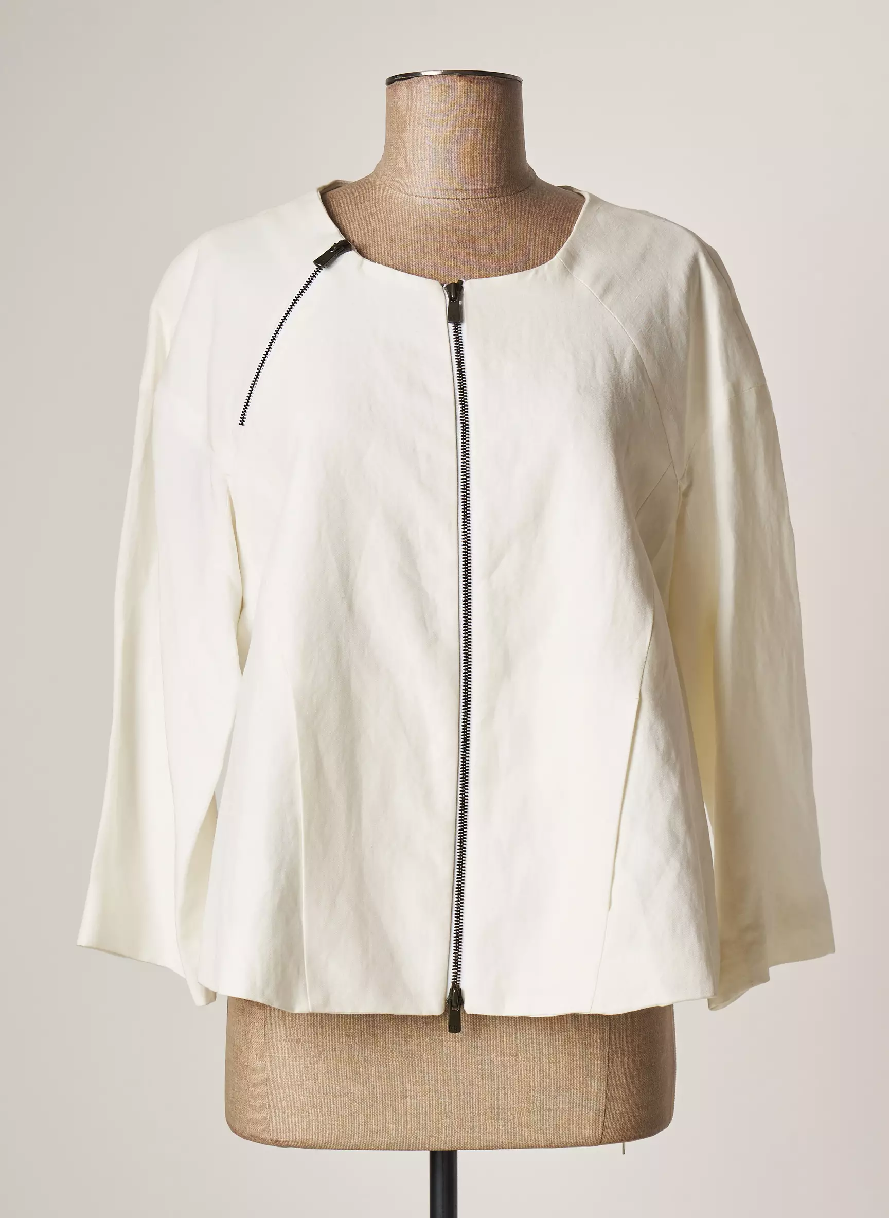 Lauren Vidal Vestecasual Femme couleur blanc
