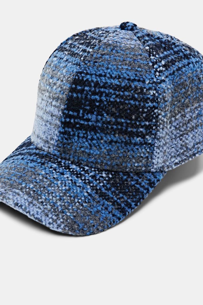 Karierte Basecap