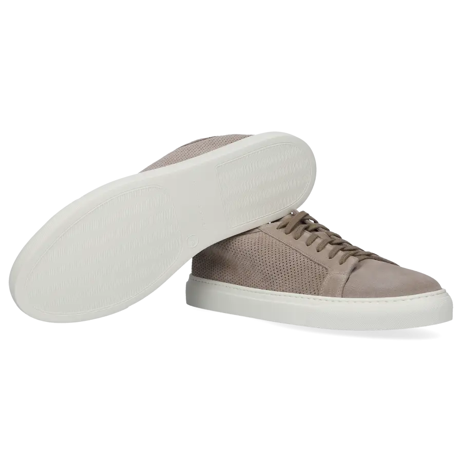 Henderson - Sneaker low ROMY Veloursleder - grau