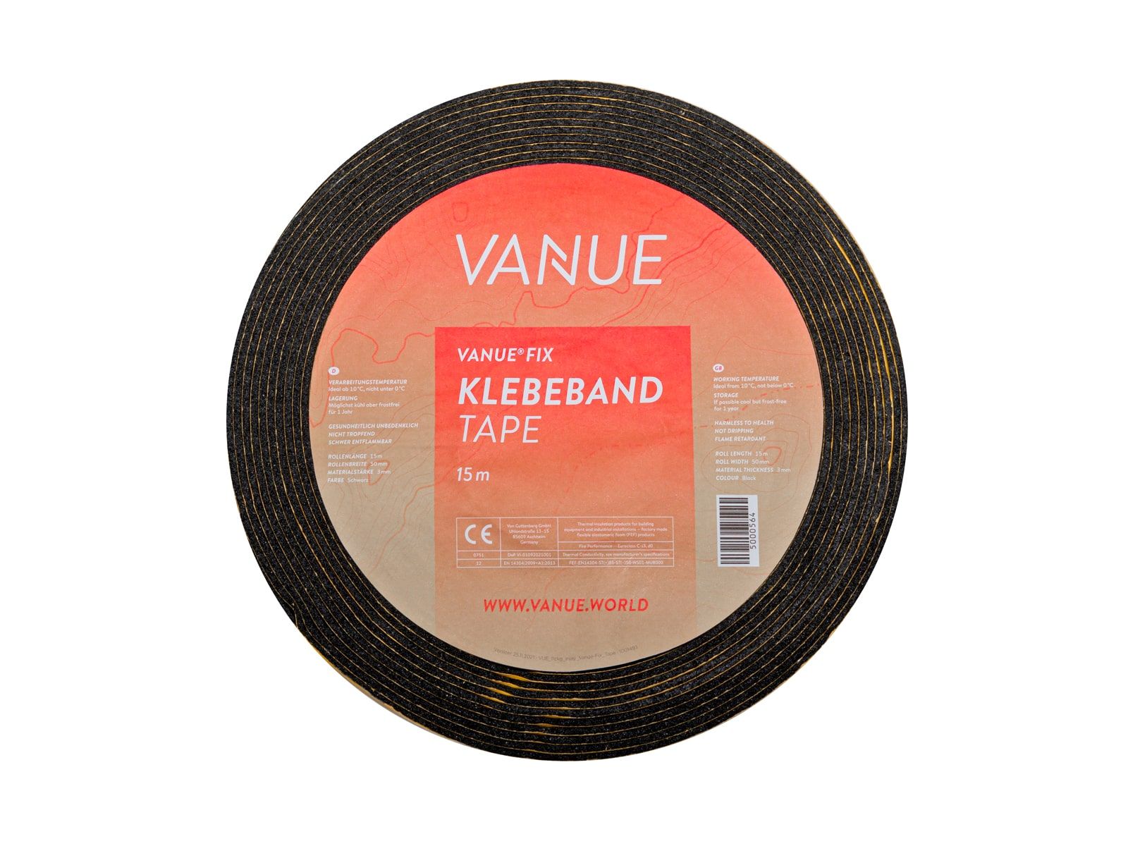 VANUE 18 m² komplettes 19 mm Dämmstoffset