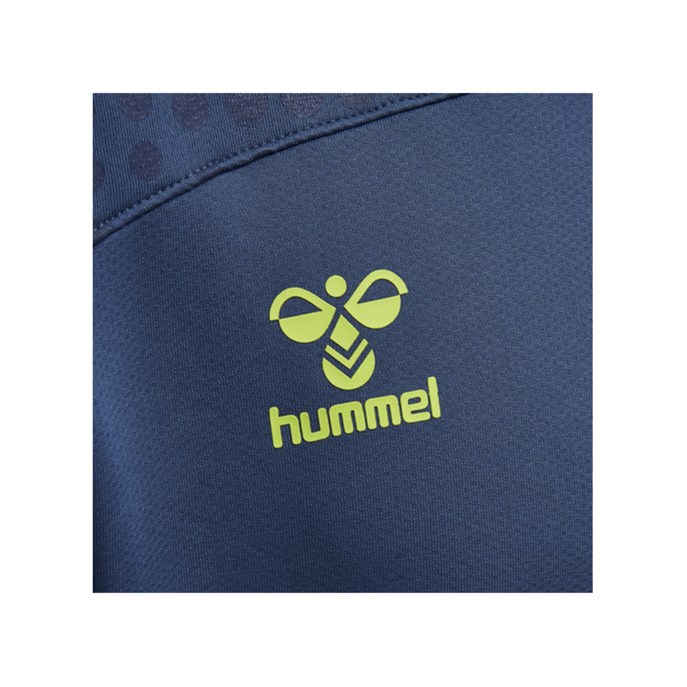 Hummel hmlLEAD Poly Hoody Blau F7642