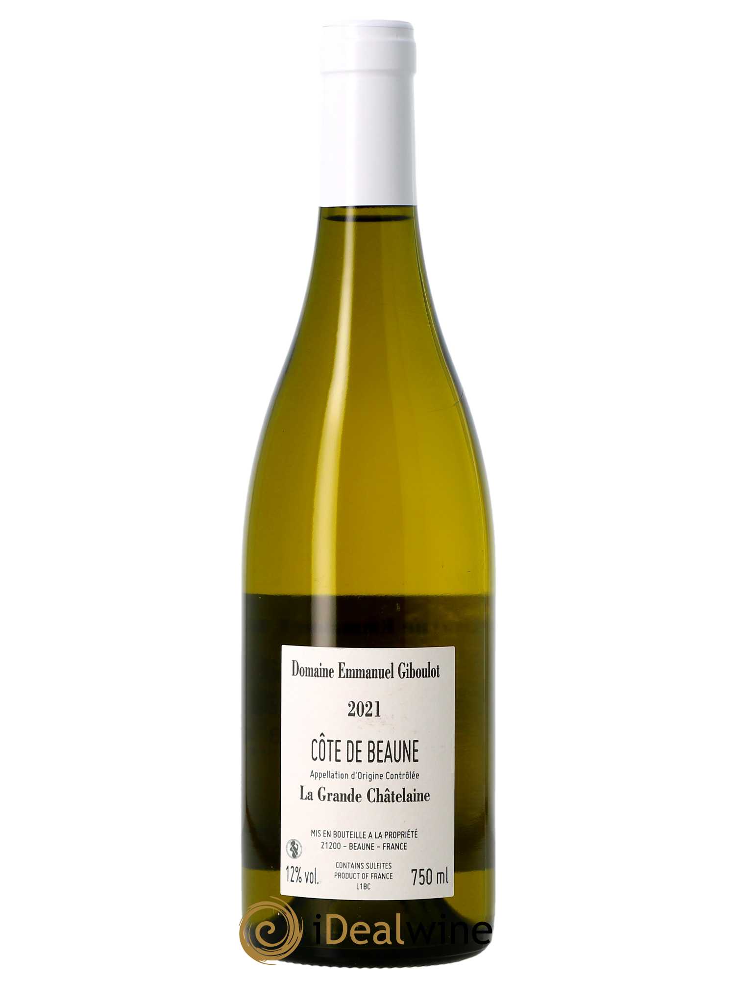 Côte de Beaune La Grande Châtelaine Emmanuel Giboulot (Domaine)  2021 - Lot de 1 Bouteille