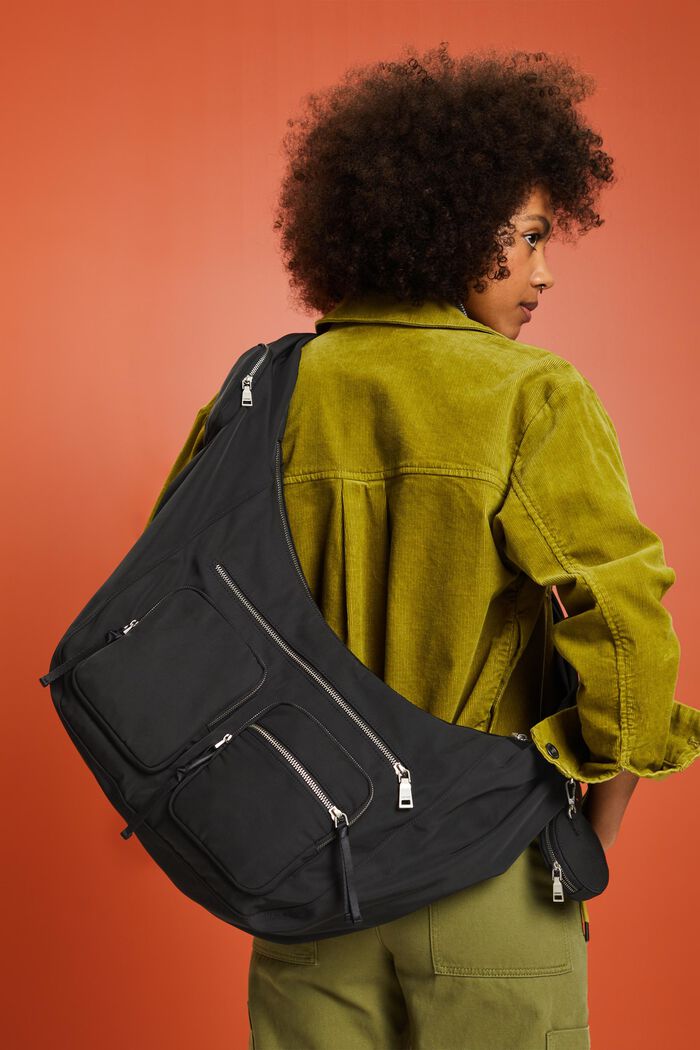 Schultertasche aus Nylon