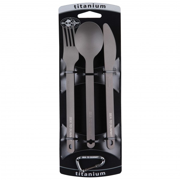 Sea to Summit - Titanium Cutlery 3-Set