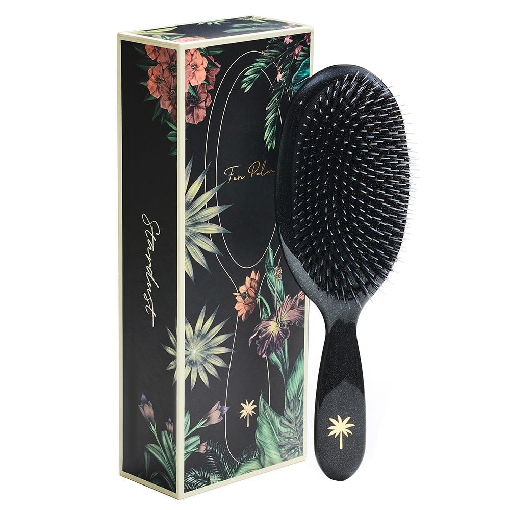 Fan Palm Boar- & Nylon Brush Stardust Large