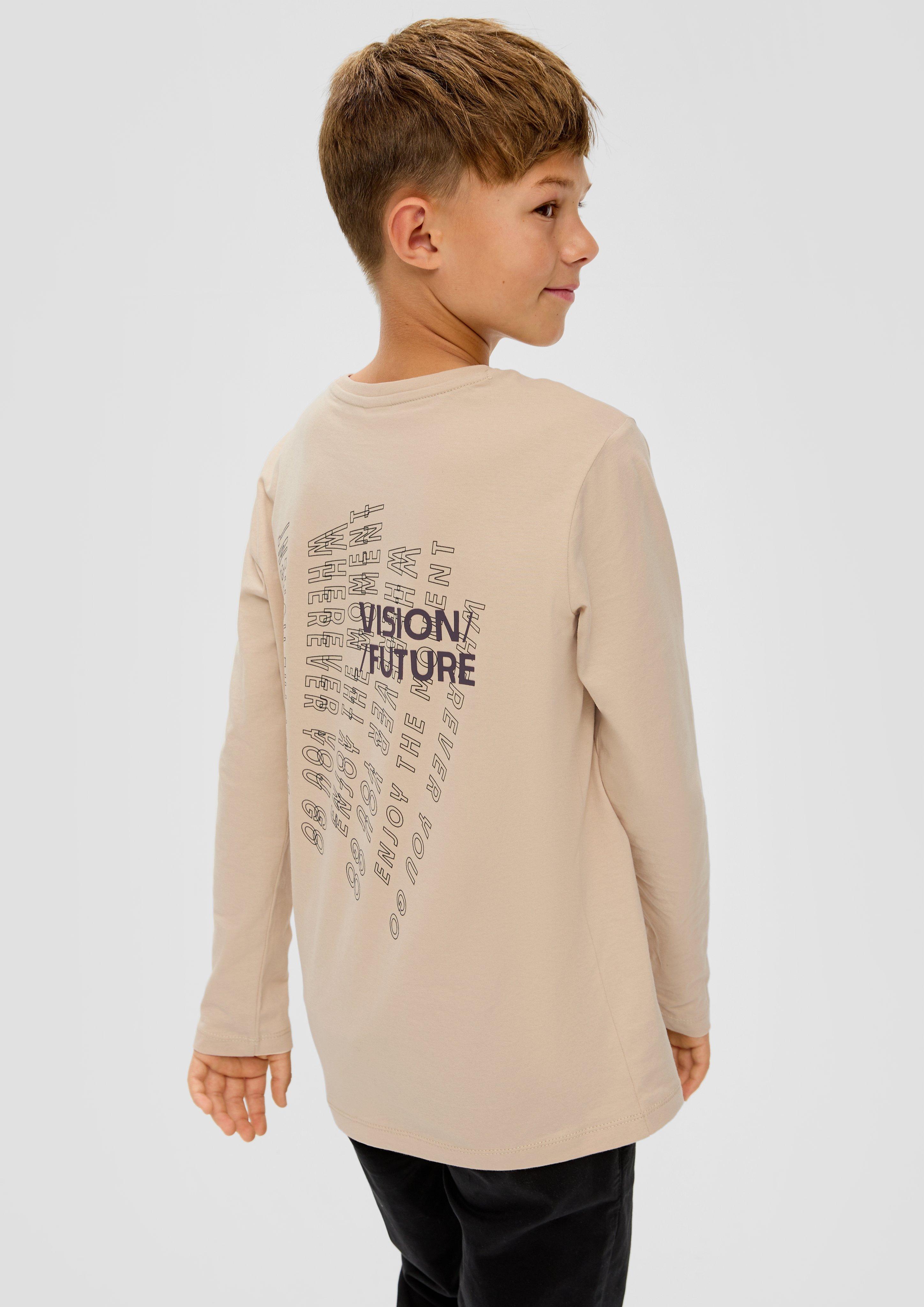Longsleeve mit Rückenprint  2134081-8120