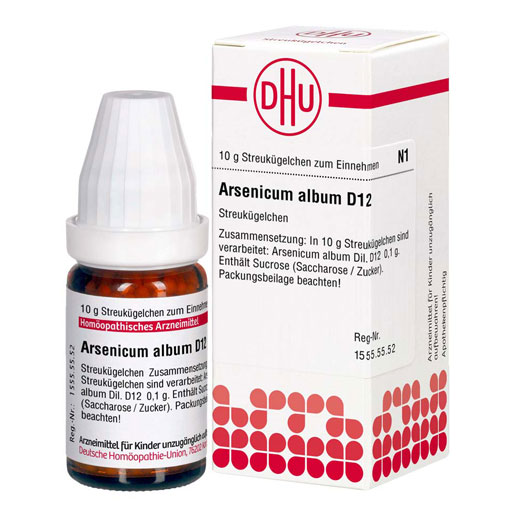 ARSENICUM ALBUM D 12 Globuli  10 g  Globuli