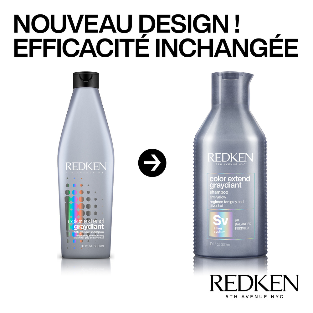 Redken Color Extend Graydiant Shampoing cheveux gris ou blancs
