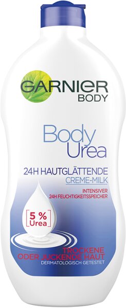 Garnier Body Urea 24H Hautglättende Creme-Milk Bodylotion