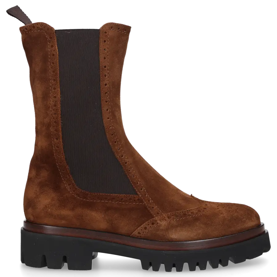 Truman's - Chelsea Boots 9299 Veloursleder - braun