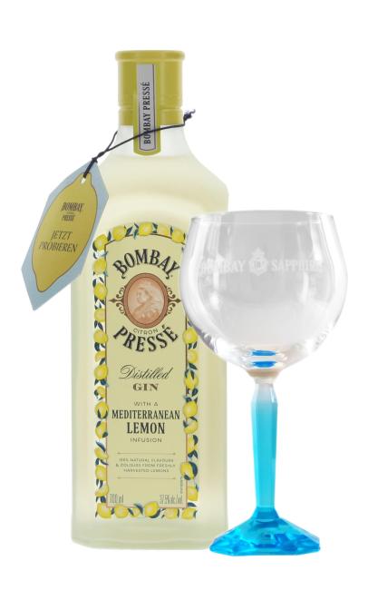 Bombay Citron Pressé inkl. gratis Ballonglas 0,7 l·37,5 % vol