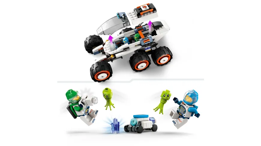 LEGO City 60431 Weltraum-Rover mit Außerirdischen