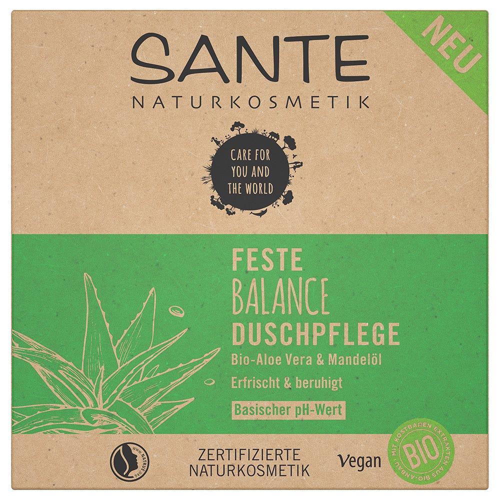 SANTE Feste Balance Duschpflege 80 g