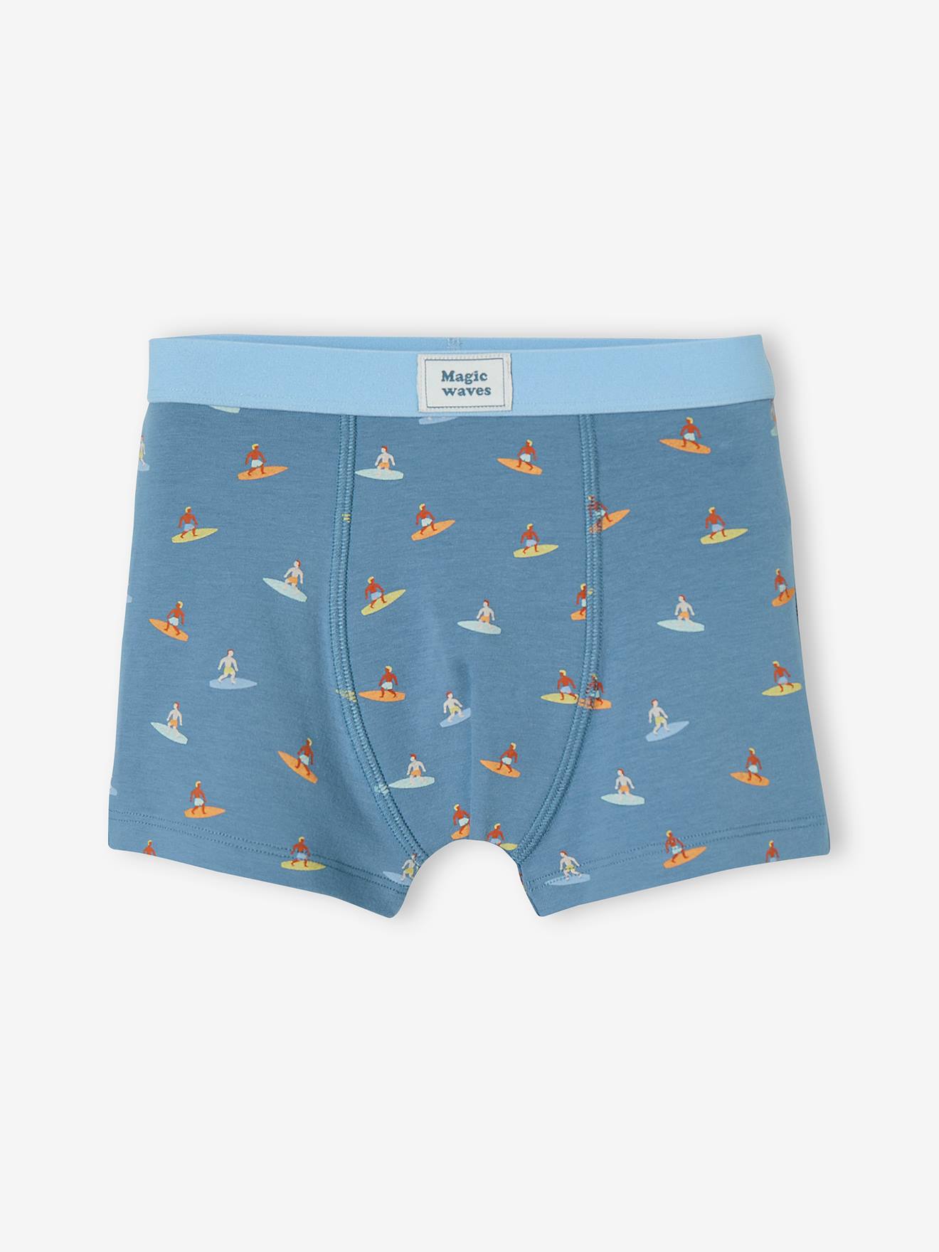 Vertbaudet 5er-Pack Jungen Boxershorts - gelb