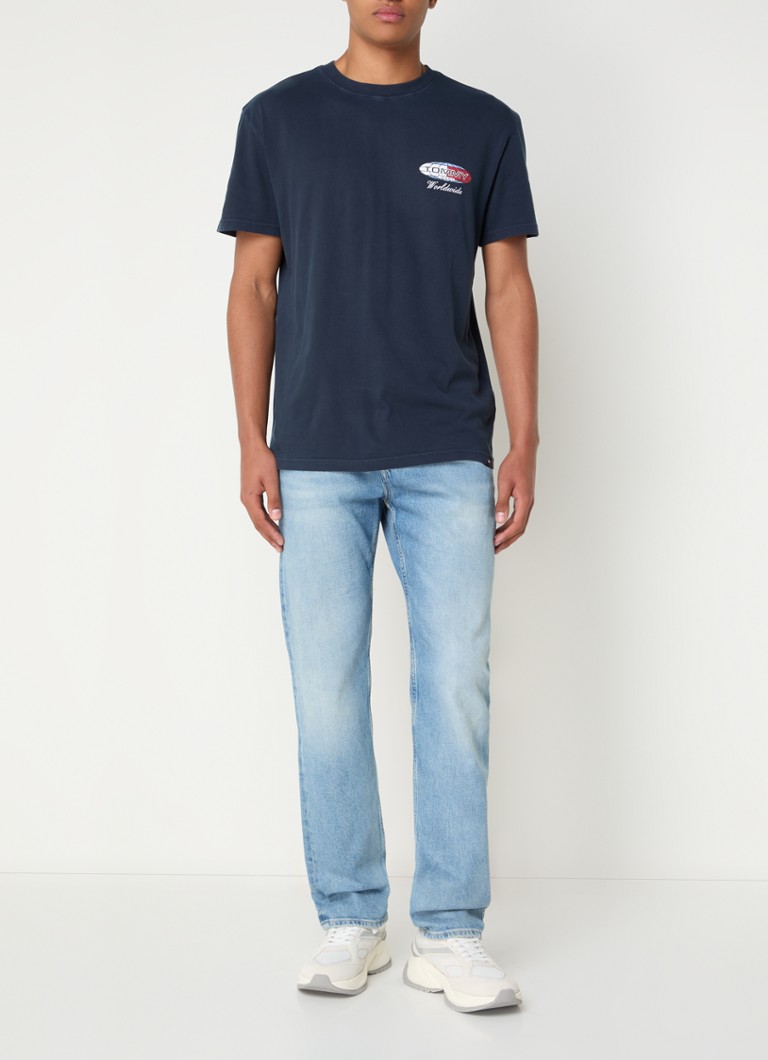 Tricou Tommy Hilfiger cu imprimeu față-verso