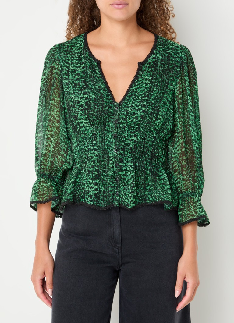 ba&sh  Chili blouse met V-hals