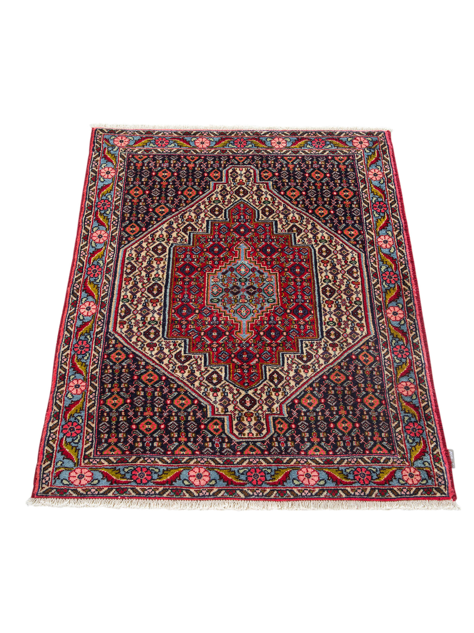Senneh ca. 76 x 108 cm, Unikat / Einzelstück
