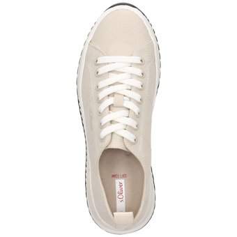 s.Oliver Plateau Sneaker in beige
