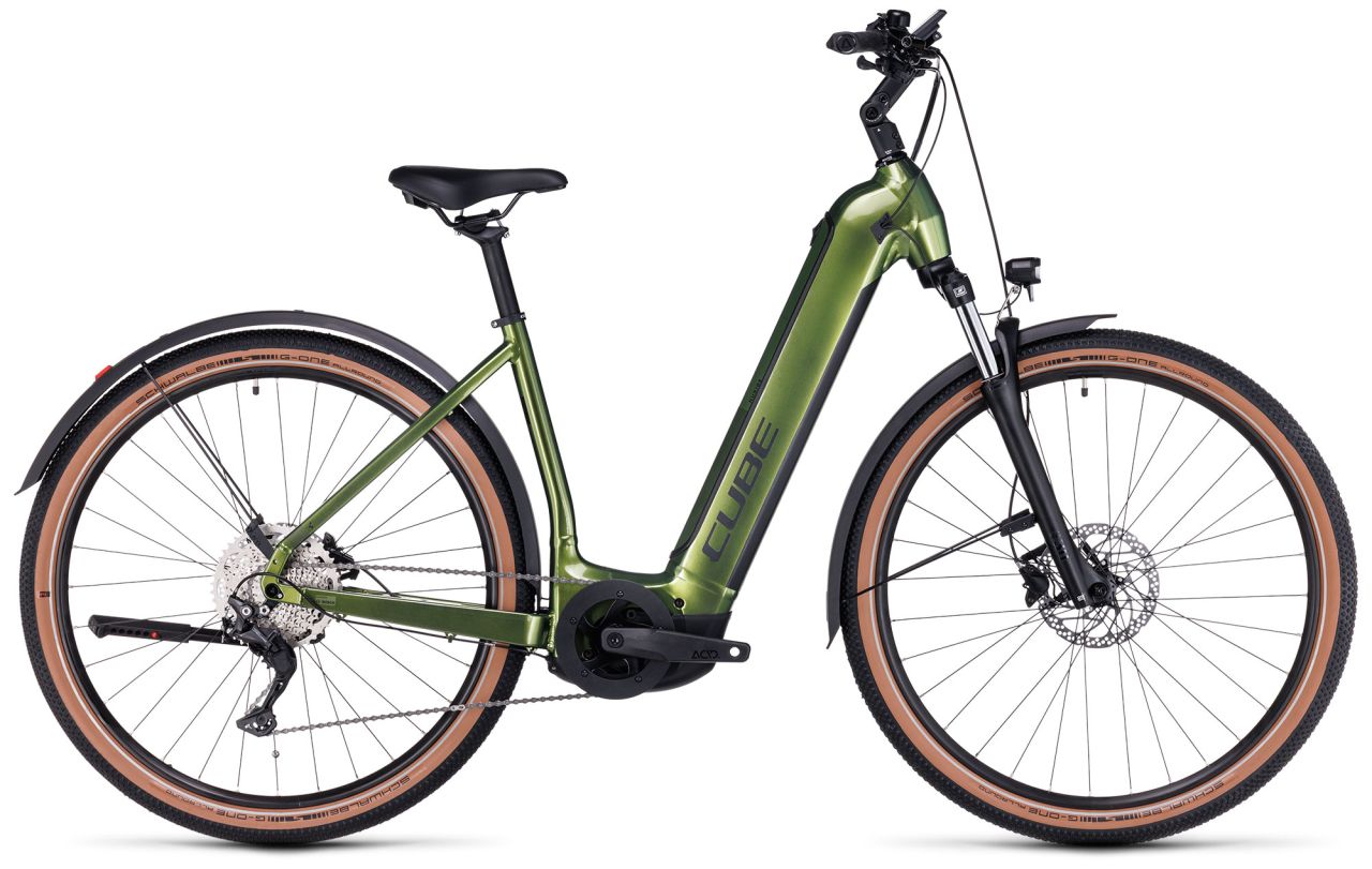 Cube Nuride Hybrid Pro 625 Allroad Easy Entry shinymoss´n´black kaufen | Bike-Discount
