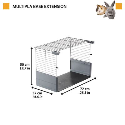 Ferplast Kleintierkäfig Multipla Open