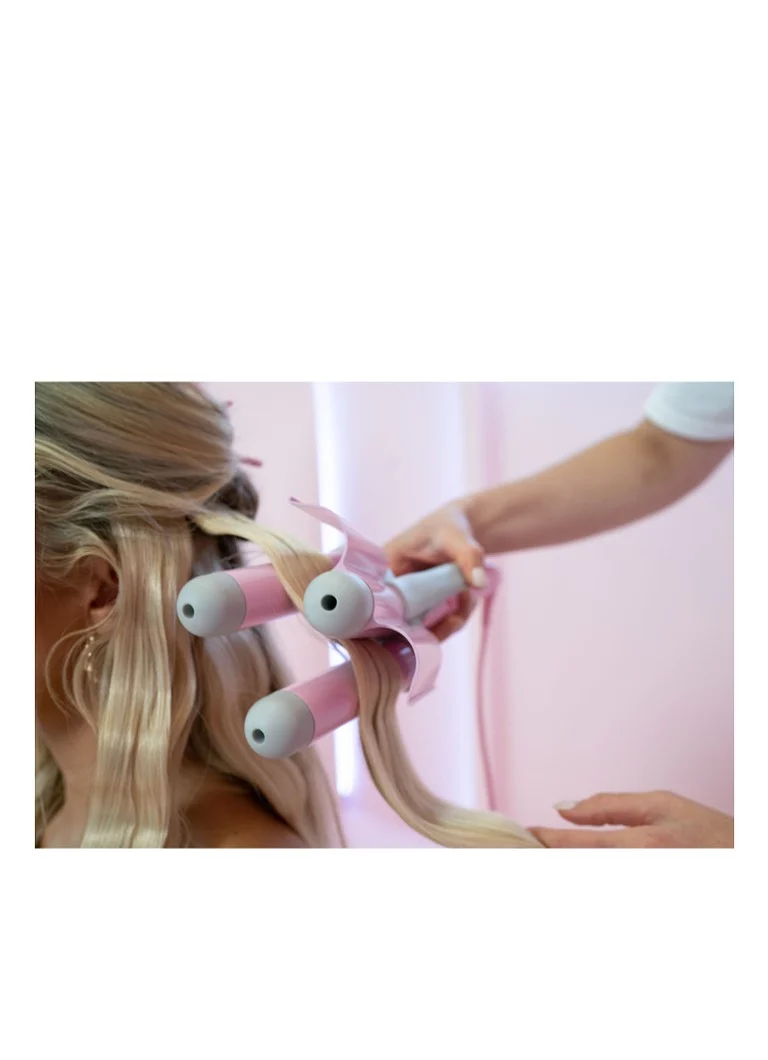 Mermade Hair Pro Waver 32 mm Pink - lokšķēres