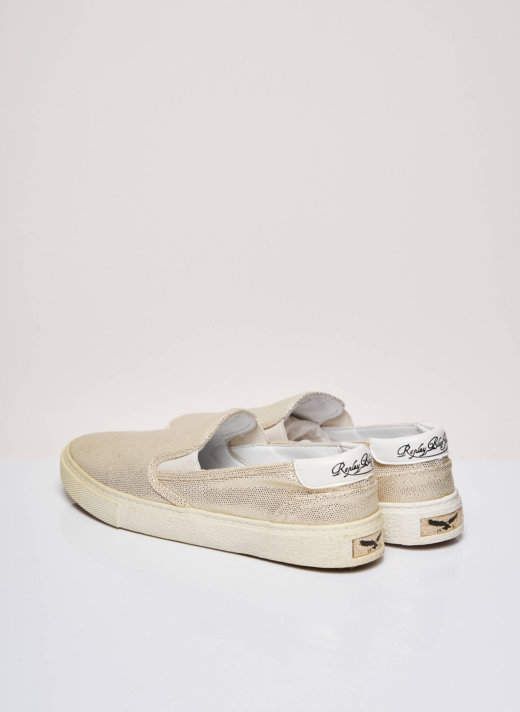 Replay Slipons Femme couleur beige