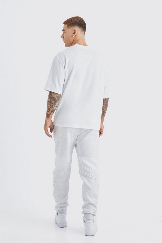 Slim-Fit Colorblock Jogginghose