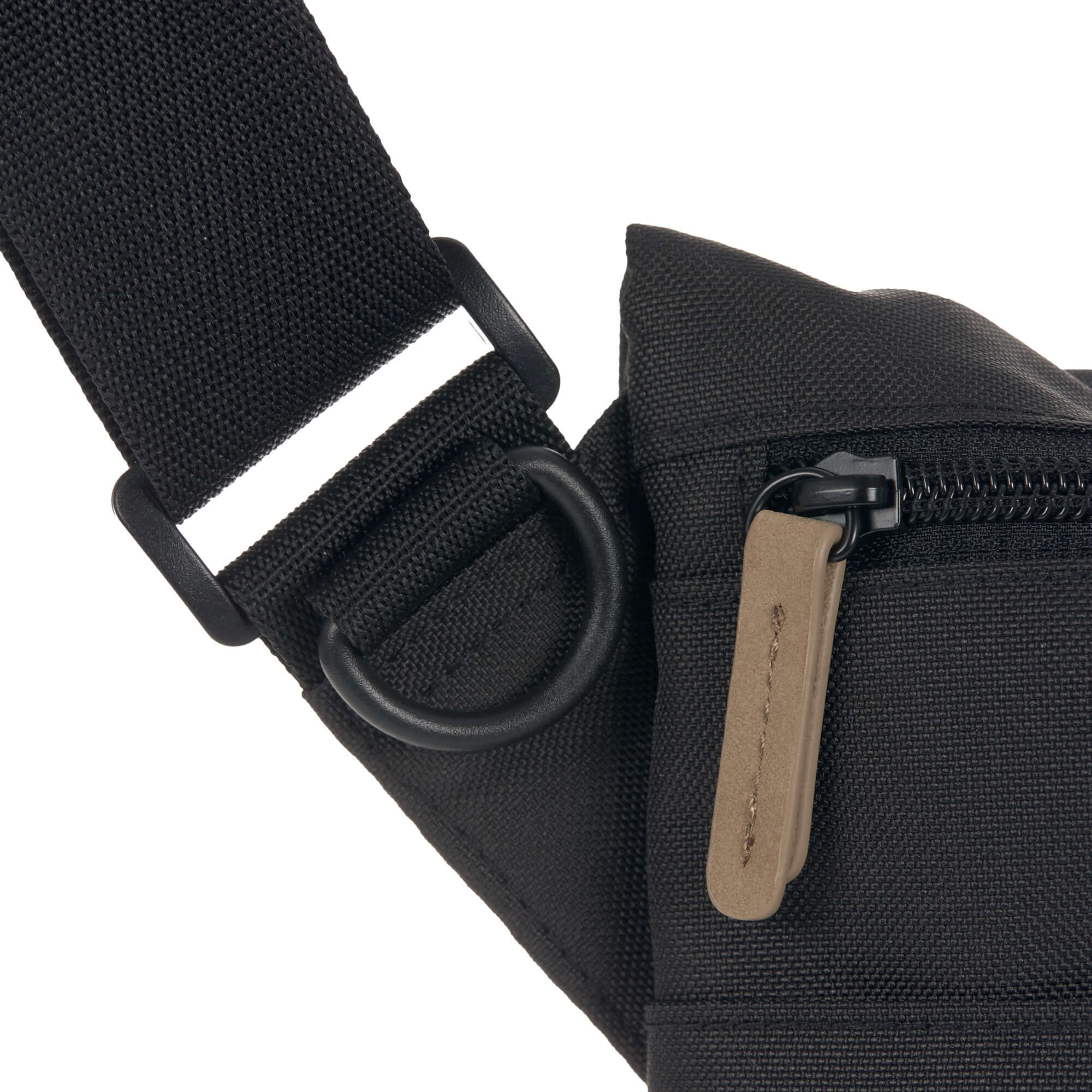 Wickeltasche - Green Label Manu Messenger Bag, Black