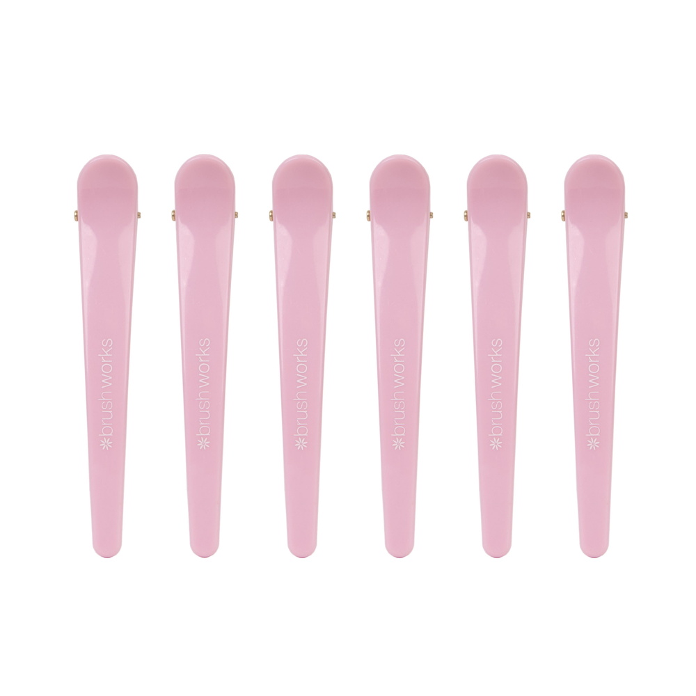 Brushworks Pinces à cheveux de séparation x6 Pinces à cheveux