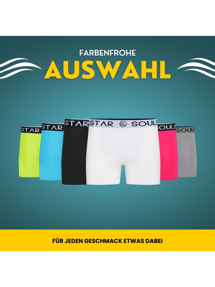 SOULSTAR Boxershorts - MUBOXER5 in Black_Black_Black günstig kaufen