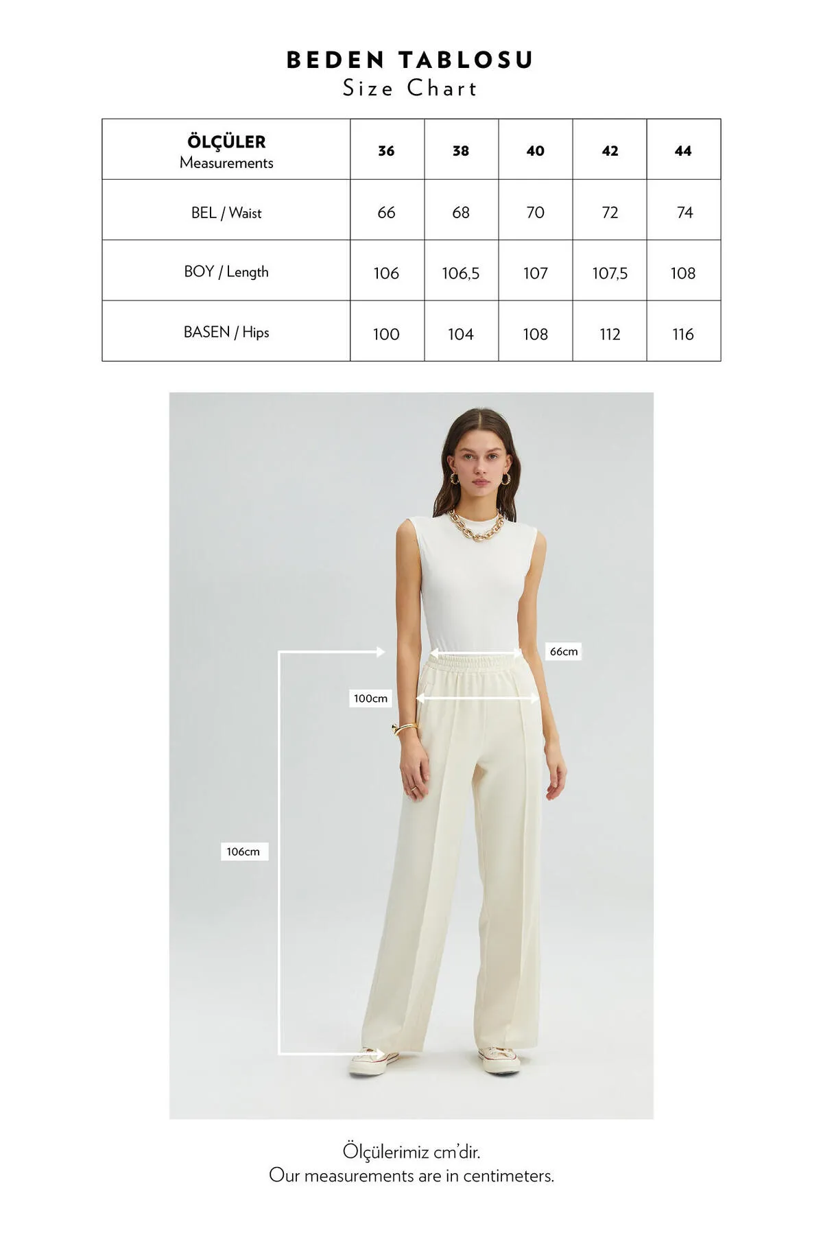 Touché Privé  Hose aus geripptem Crêpe